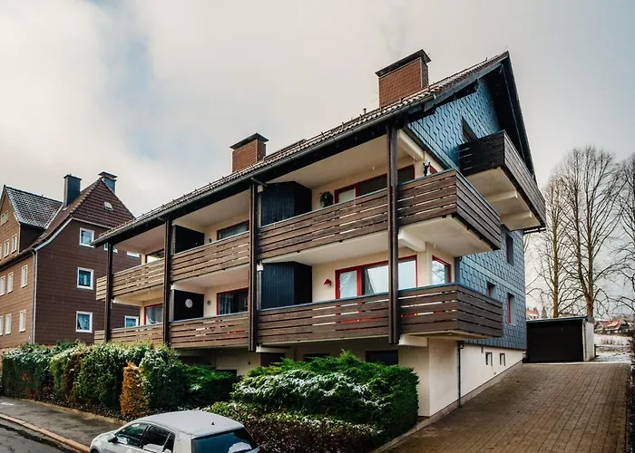 Grosse - Boxspring - Rodelwiese - Balkon - 4 Personen Daire Braunlage